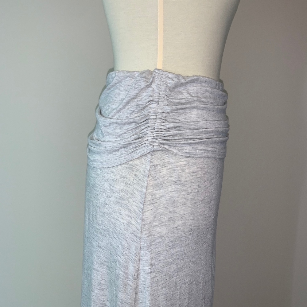 Women's Design History Long Grey/Gray Fold Over Waist Skirt Size Small - Picture 3 of 5